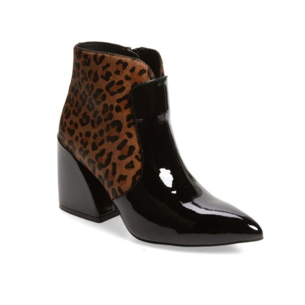 Jeffrey Campbell Bentlee Bootie in Leopard